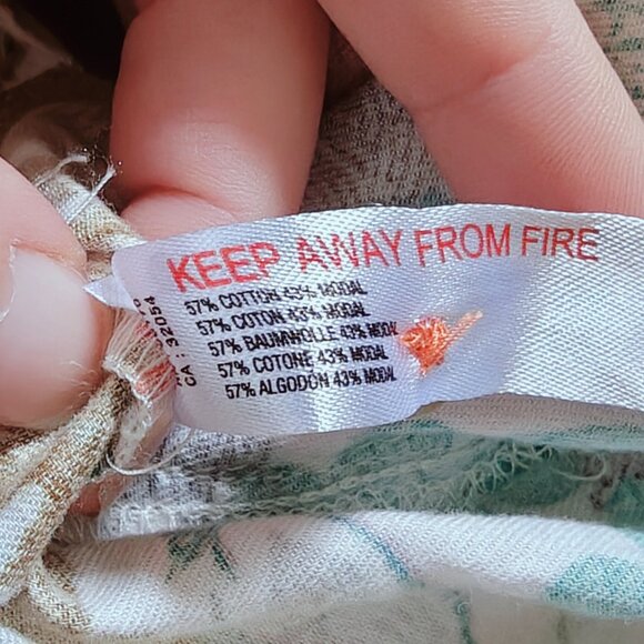 Anthropologie Callie Conway Rabbit Pajama Set XXS Top & XS P Bottoms - Picture 8 of 9